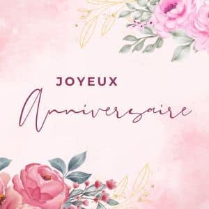 Floral Birthday Card