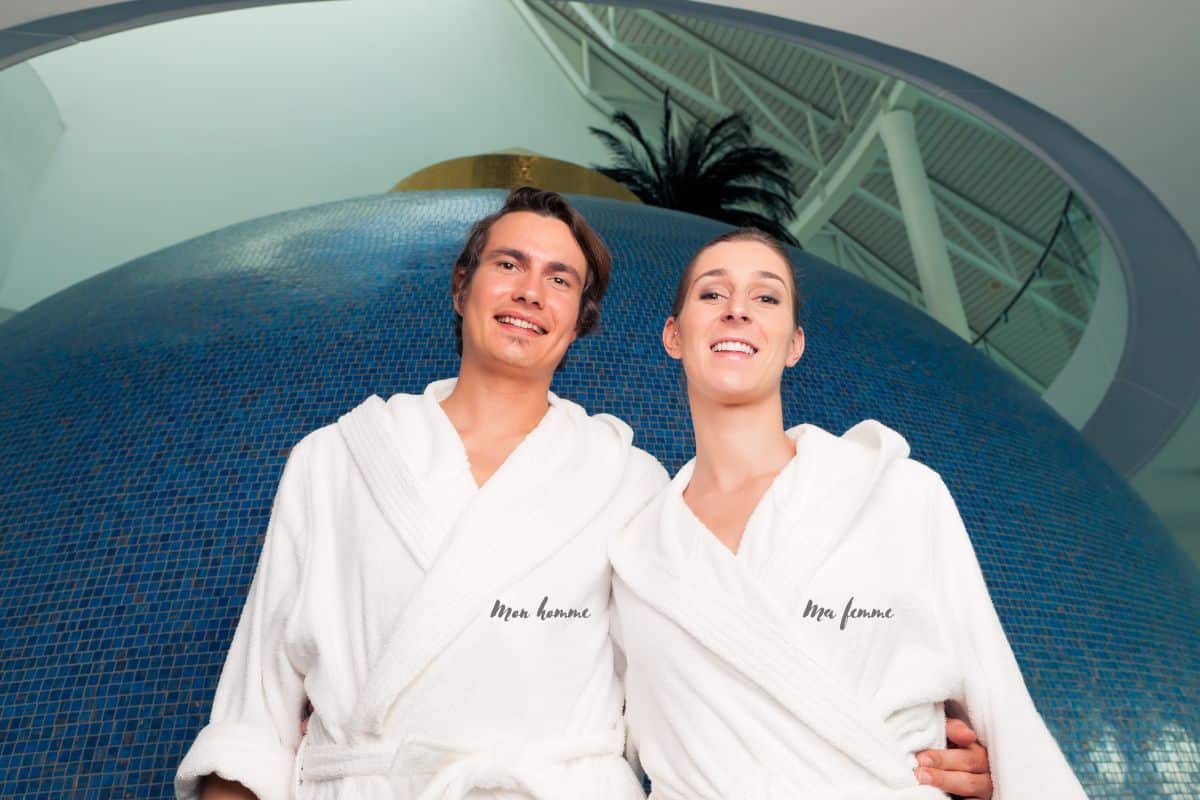 Embroidered Bathrobes