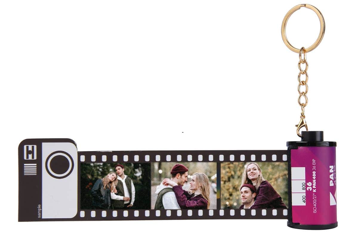 Personalised Keychain with 10 Photos