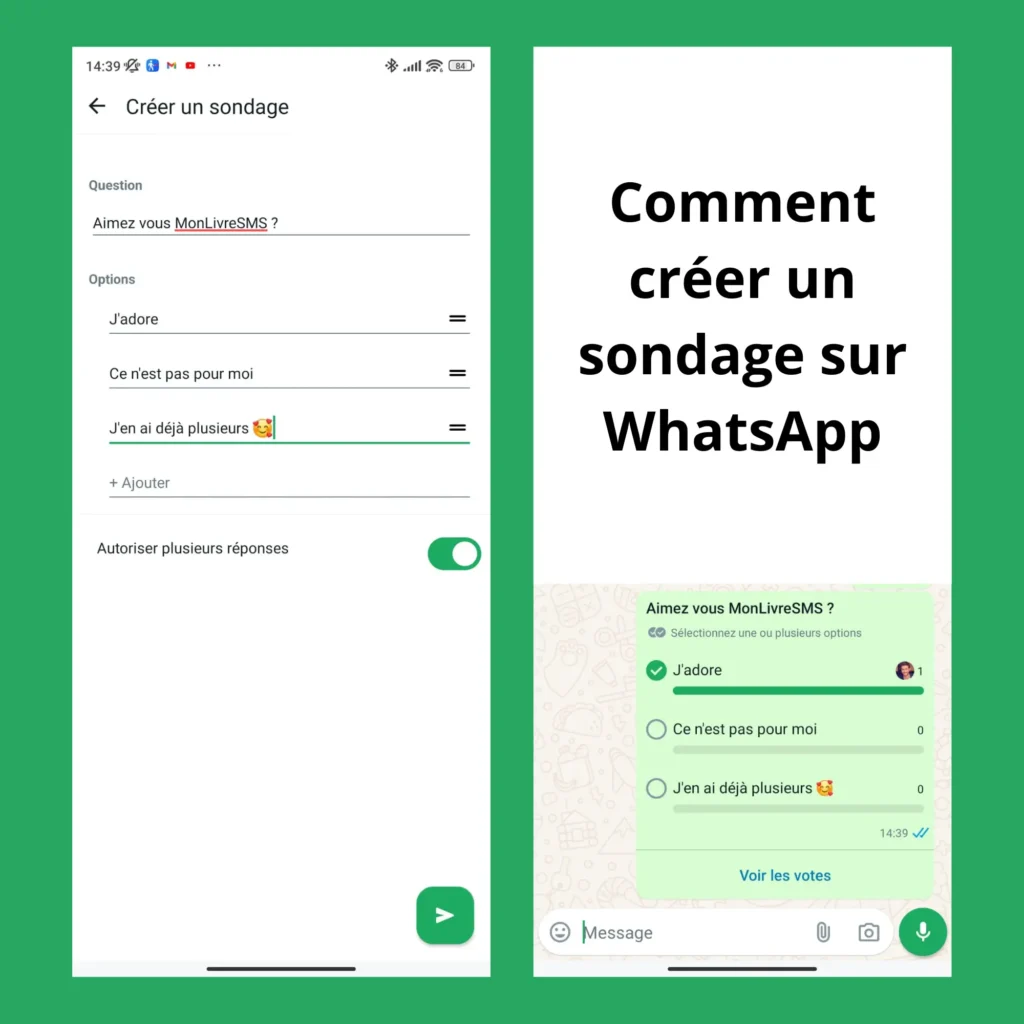 How to create a poll on WhatsApp